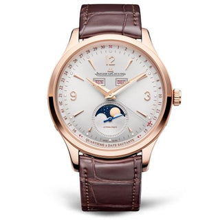 Jaeger-LeCoultre - 4142520  Master Control Calendar Pink Gold / Silver / Alligator