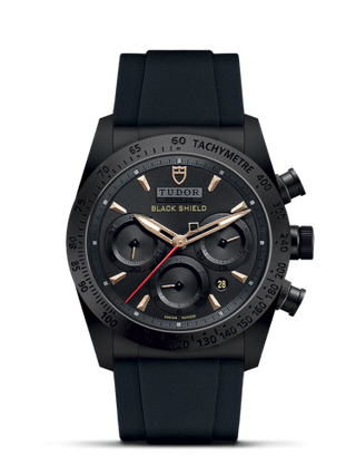 Tudor - 42000CN-0005  Fastrider Black Shield Ceramic / Black-Sand / Rubber