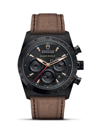 Tudor - 42000CN-0016  Fastrider Black Shield Ceramic / Black-Sand / Alcantara