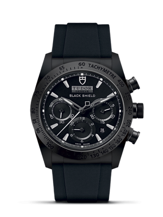 Tudor - 42000CN-0018  Fastrider Black Shield Ceramic / Black / Rubber