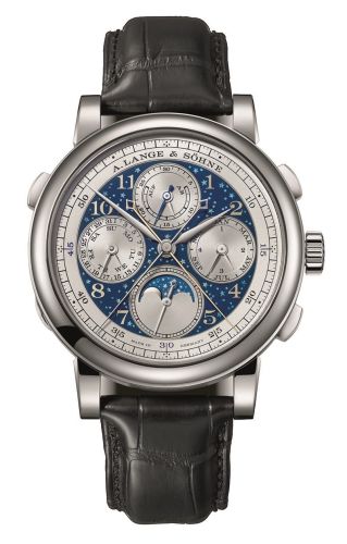 A. Lange & Söhne - 421.048  1815 Rattrapante Perpetual Calendar White Gold / Handwerkskunst