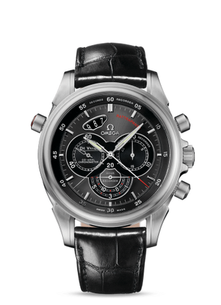 Omega - 422.13.44.51.06.001  De Ville Co-Axial 44 Chronoscope Rattrapante II Stainless Steel / Grey