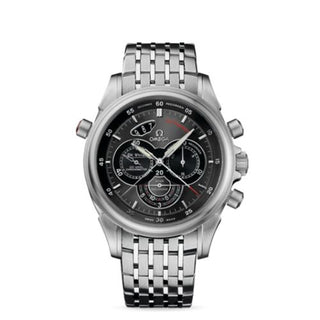 Omega - 422.10.44.51.06.001  De Ville Co-Axial 44 Chronoscope Rattrapante II Stainless Steel / Grey / Bracelet