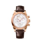 Omega - 422.53.41.50.04.001  De Ville Co-Axial 41 Chronoscope Red Gold / White / St Moritz