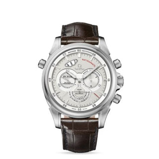 Omega - 422.53.44.51.02.001  De Ville Co-Axial 44 Chronoscope Rattrapante II White Gold / Ivory