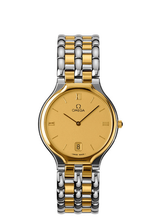 Omega - 4230.13.00  De Ville Symbol 32 Stainless Steel / Yellow Gold  / Champagne / Bracelet