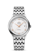 Omega De Ville Prestige Co-Axial 39.5 Stainless Steel / Vintage Silver / Bracelet (424.10.40.20.02.002)