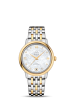 Omega De Ville Prestige Co-Axial 32.7 Stainless Steel / Red Gold / MOP Butterfly / Bracelet (424.20.33.20.55.002)