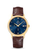 Omega De Ville Prestige Co-Axial 39.5 Power Reserve Stainless Steel / Vintage Blue (424.53.40.21.03.001)