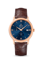 Omega De Ville Prestige Co-Axial 39.5 Power Reserve Stainless Steel / Blue (424.53.40.21.03.002)