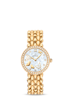 Omega De Ville Prestige Dewdrop Quartz 27.4 Red Gold / Diamond / Butterfly / Bracelet (424.55.27.60.55.005)