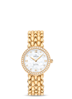 Omega De Ville Prestige Dewdrop Quartz 27.4 Red Gold / MOP / Diamond / Bracelet (424.55.27.60.55.006)