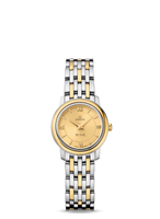 Omega De Ville  Prestige Quartz Ladies 24.5 Stainless Steel / Yellow Gold / MOP / Bracelet (424.20.24.60.08.001)