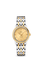 Omega De Ville Prestige Quartz 27.4 Stainless Stainless Steel / Yellow Gold / MOP / Bracelet (424.20.27.60.08.001)