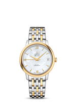 Omega De Ville Prestige Co-Axial 32.7 Stainless Steel / Yellow Gold / Diamond / MOP / Bracelet (424.20.33.20.05.001)