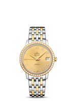 Omega De Ville Prestige Co-Axial 32.7 Stainless Steel / Red Gold / Diamond / MOP / Bracelet (424.25.33.20.58.001)