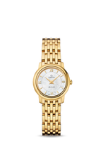 Omega De Ville Prestige Quartz 24.4 Yellow Gold / Diamond / Bracelet (424.50.24.60.05.001)