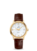 Omega De Ville Prestige Co-Axial 32.7 Stainless Steel / Yellow Gold / MOP Butterfly / Diamond / Bracelet (424.53.33.20.05.002)