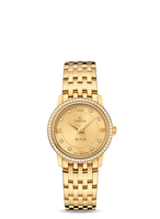 Omega De Ville Prestige Quartz 27.4 Yellow Gold / MOP / Bracelet (424.55.27.60.58.001)