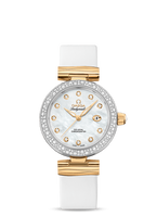 Omega LadyMatic Co-Axial 34 Stainless Steel / Sedna Gold / Diamond / MOP (425.27.34.20.55.003)