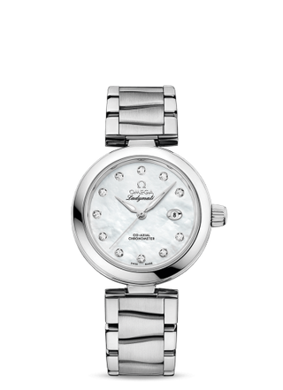 Omega - 425.30.34.20.55.002  LadyMatic Co-Axial 34 Stainless Steel / MOP / Bracelet