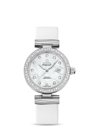 Omega - 425.37.34.20.55.002  LadyMatic Co-Axial 34 Stainless Steel / Diamond / MOP