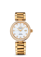 Omega LadyMatic Co-Axial 34 Red Gold / Diamond / MOP/ Bracelet (425.65.34.20.55.004)