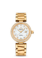 Omega LadyMatic Co-Axial 34 Stainless Steel / Sedna Gold / MOP / Bracelet (425.65.34.20.55.009)