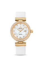 Omega LadyMatic Co-Axial 34 Sedna Gold / MOP / Bracelet (425.67.34.20.55.007)