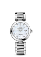 Omega LadyMatic Co-Axial 34 Sedna Gold / Pearls and Diamonds (425.30.34.20.55.001)