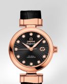 Omega - 425.63.34.20.51.001  LadyMatic Co-Axial 34 Red Gold / Black