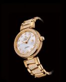 Omega - 425.65.34.20.55.006  LadyMatic Co-Axial 34 Yellow Gold / Diamond / MOP / Diamond Bracelet