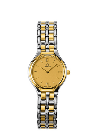 Omega - 4260.13.00  De Ville Symbol 23.5 Stainless Steel / Yellow Gold  / Champagne / Bracelet