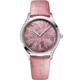 Omega - 428.18.36.60.10.001  De Ville Trésor 36 Stainless Steel / Pink - Lotus / Alligator