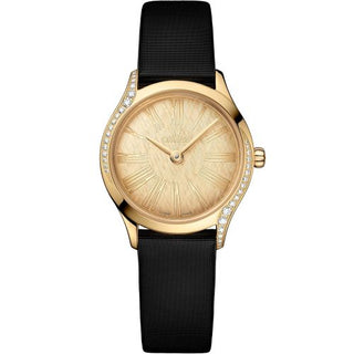 Omega - 428.57.26.60.99.001  Mini Trésor Quartz 26 Moonshine Gold - Diamond / Moonshine Gold