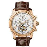 Blancpain Léman Tourbillon Semainier Grande Date Red Gold / Opaline / Alligator (4289Q-3642-55B)