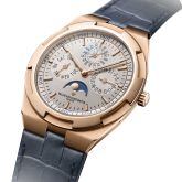 Vacheron Constantin - 4300V/000R-B064  Overseas Ultra-Thin Perpetual Calendar Pink Gold / Silver