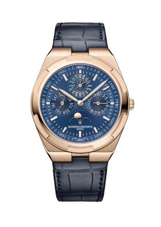 Vacheron Constantin - 4300V/000R-B509  Overseas Ultra-Thin Perpetual Calendar Pink Gold / Blue