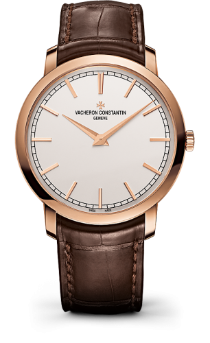 Vacheron Constantin - 43075/000R-9737  Traditionnelle Self-Winding Pink Gold / Silver