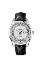 Omega De Ville Hour Vision Co-Axial Annual Calendar Stainless Steel / Silver / Bracelet (431.33.41.22.02.001)