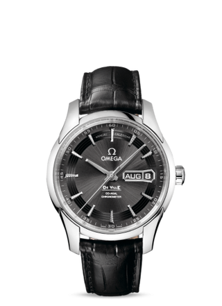 Omega - 431.33.41.22.06.001  De Ville Hour Vision Co-Axial Annual Calendar Stainless Steel / Slate