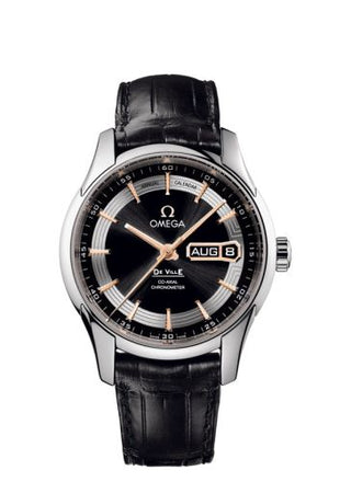 Omega - 431.63.41.22.01.001  De Ville Hour Vision Co-Axial Annual Calendar White Gold / Black