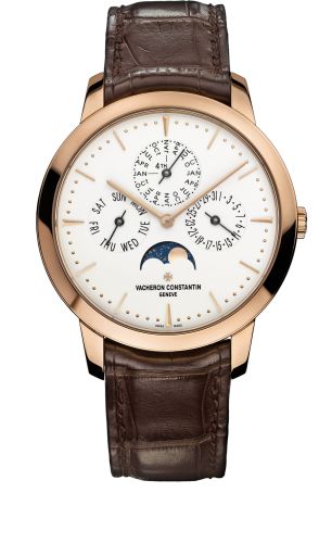 Vacheron Constantin - 43175/000R-9687  Patrimony Perpetual Calendar Pink Gold / Silver