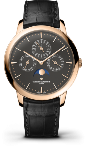 Vacheron Constantin - 43175/000R-B343  Patrimony Perpetual Calendar Pink Gold / Anthracite