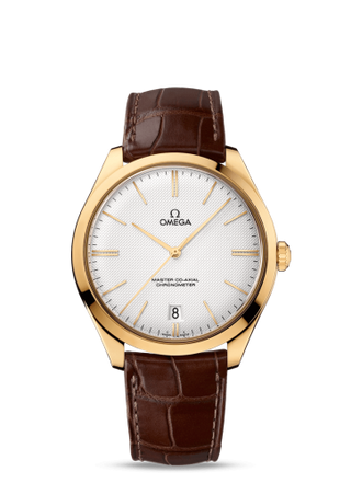 Omega - 432.53.40.21.02.001  De Ville Trésor Master Co-Axial Yellow Gold / Silver