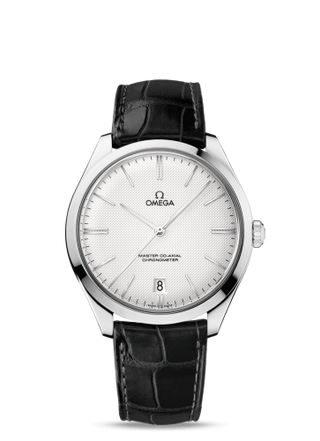 Omega - 432.53.40.21.02.004  De Ville Trésor Master Co-Axial White Gold / Silver