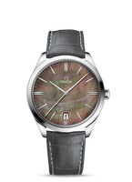 Omega De Ville Trésor 36 Stainless Steel / MOP Roman / Fabric (432.53.40.21.07.001)