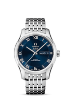 Omega De Ville Hour Vision Master Chronometer Annual Calendar Stainless Steel / Blue (433.10.41.22.03.001)