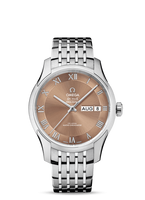 Omega De Ville Hour Vision Master Chronometer Annual Calendar Stainless Steel / Silver (433.10.41.22.10.001)