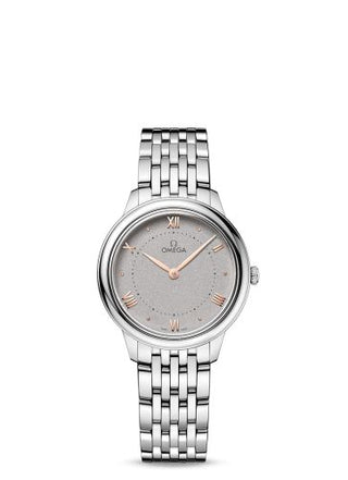 Omega - 434.10.30.60.06.001  De Ville Quartz 30 Stainless Steel / Grey / Bracelet